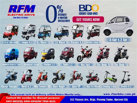 e bike philippines price list|E.